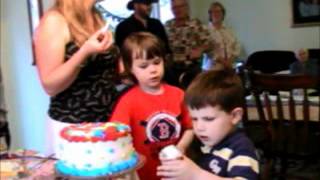 Anne's 4th Birthday Party   the cake   March 24, 2012