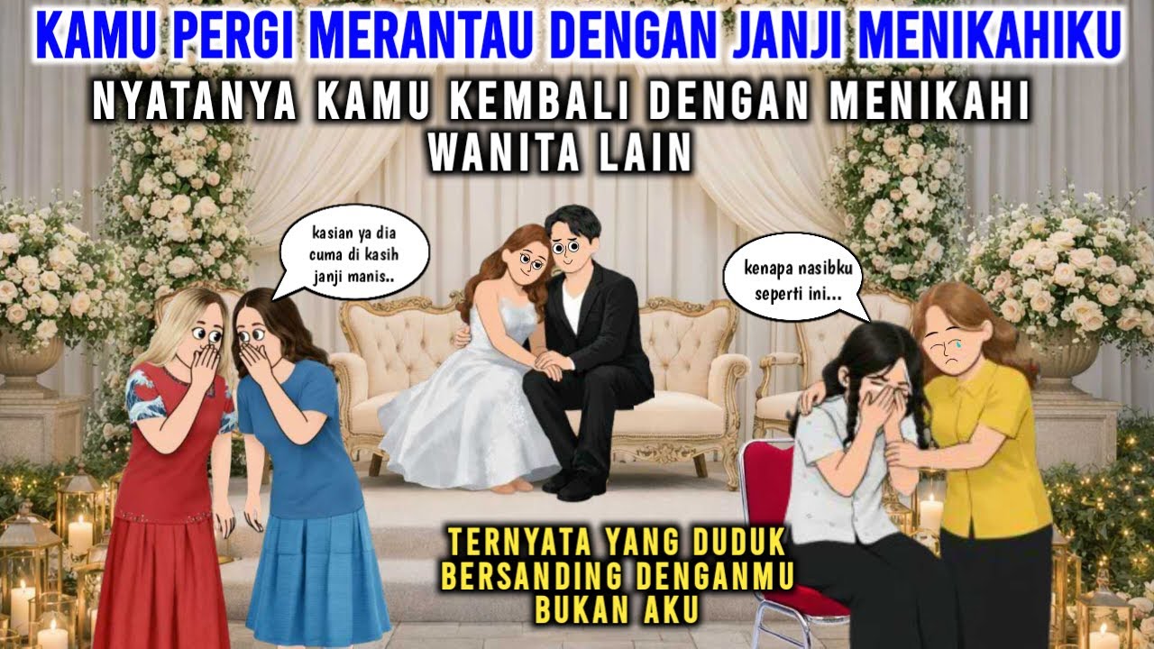 KAMU PERGI MERANTAU DENGAN JANJI MENIKAHIKU NYATANYA KAMU KEMBALI DENGAN MENIKAHI WANITA LAIN