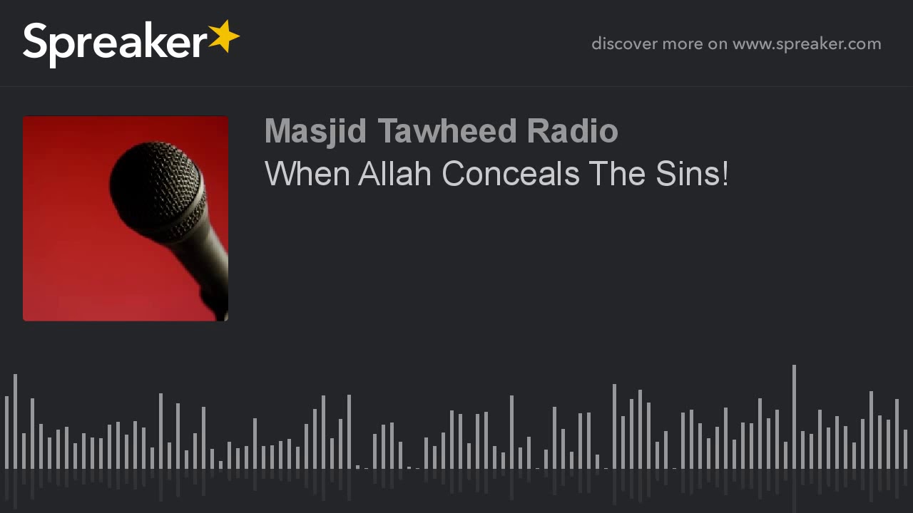 When Allah Conceals The Sins! | Sh.Khalif Abdisamad