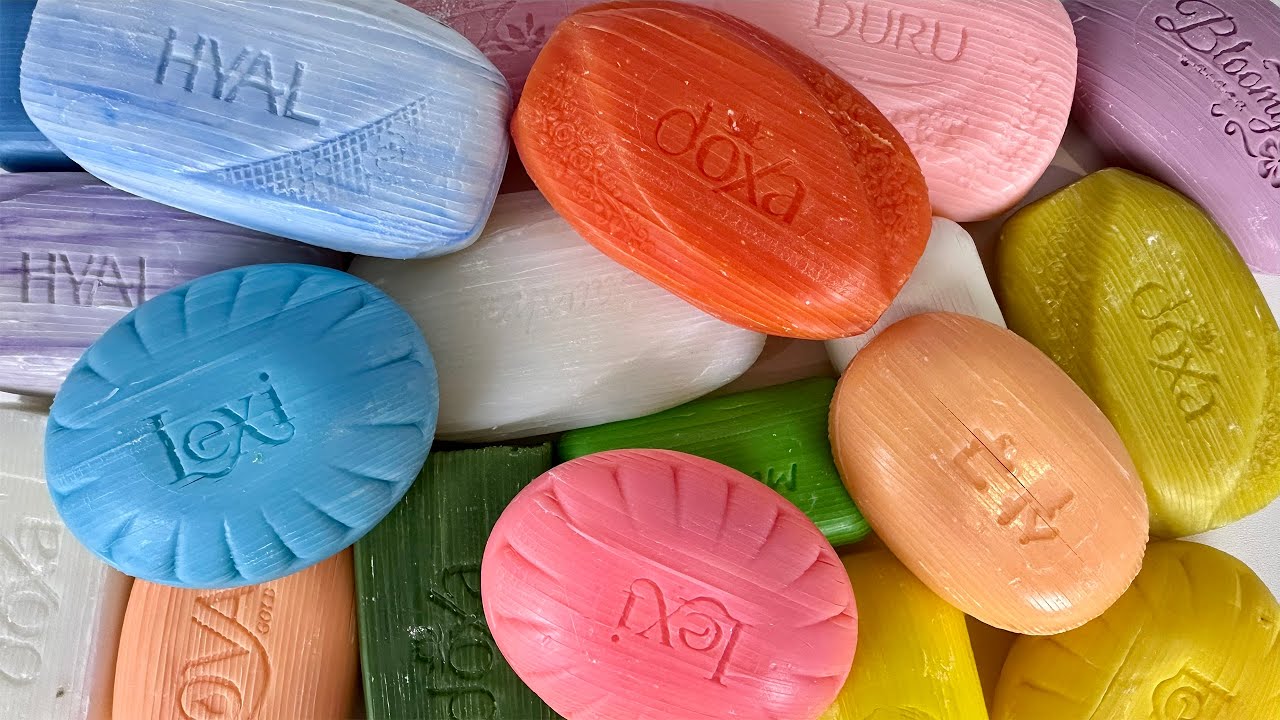 ASMR Crushing soap stripes #11 クラッシュソープストライプ