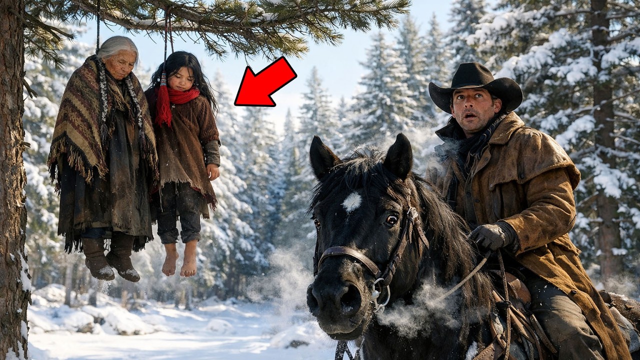 A Cowboy Found a Native Grandmother and Child Hanging in the Snow — What Followed Melted Hearts
