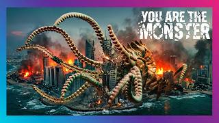 BECOMING A GIANT MONSTER AND DESTROYING EVERYTHING! | YOU ARE THE MONSTER