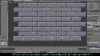 Blender/Unity tutorial: making a 3D tileable wall