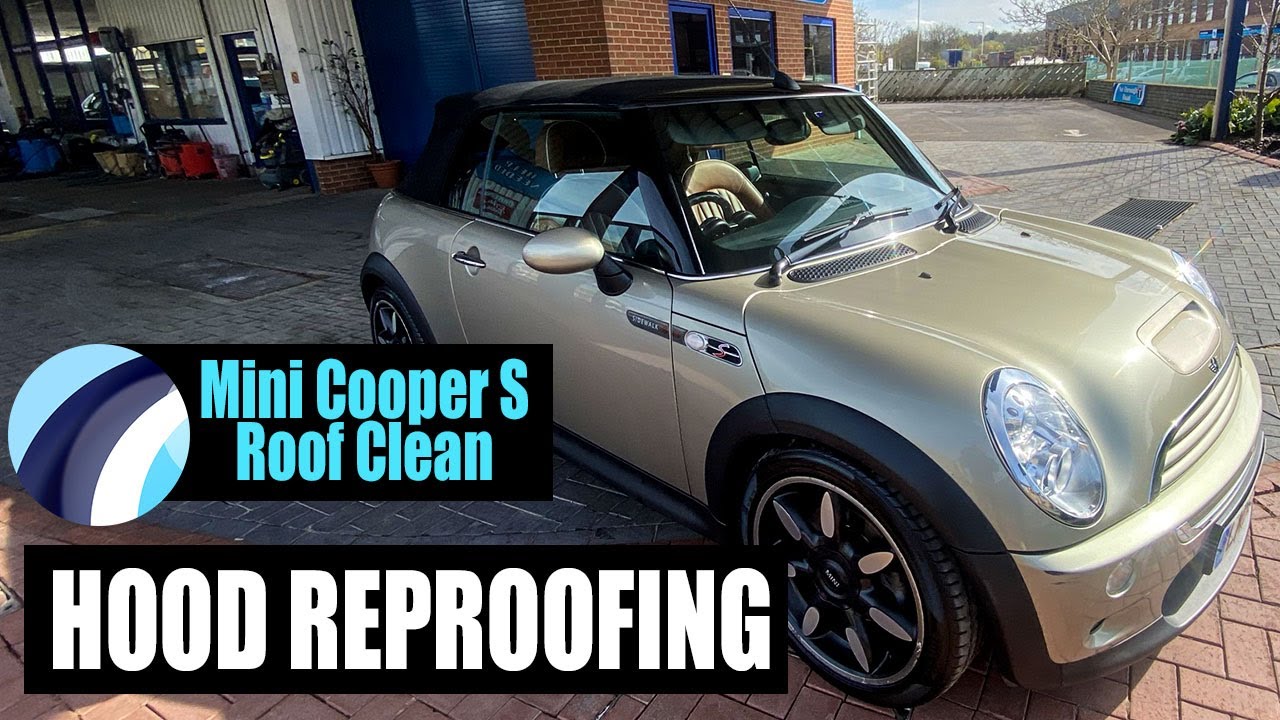 Mini Cooper S Sidewalk | Convertible Hood Clean