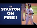 MAN ON FIRE!! Giancarlo Stanton smashes ANOTHER homer for Yankees vs. Astros