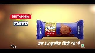 Britannia Tiger Choco Cookies: अब बढ़ेगा चोको का लालच | Britannia Tiger | Britannia SnackInc.