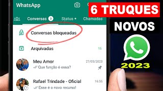 EITA SAIU!! 6 Novos Truques do Whatsapp que Você Precisa Conhecer / 2023 🥳