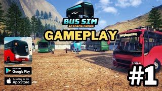 Bus Simulator Extreme Roads – First Detailed Gameplay Walkthrough (Android, iOS) | #jerryisgaming #1 screenshot 1