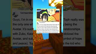 Toph Never Saw Aang as the Avatar 😭