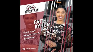 Rock the Lyceum: Faith Bynum