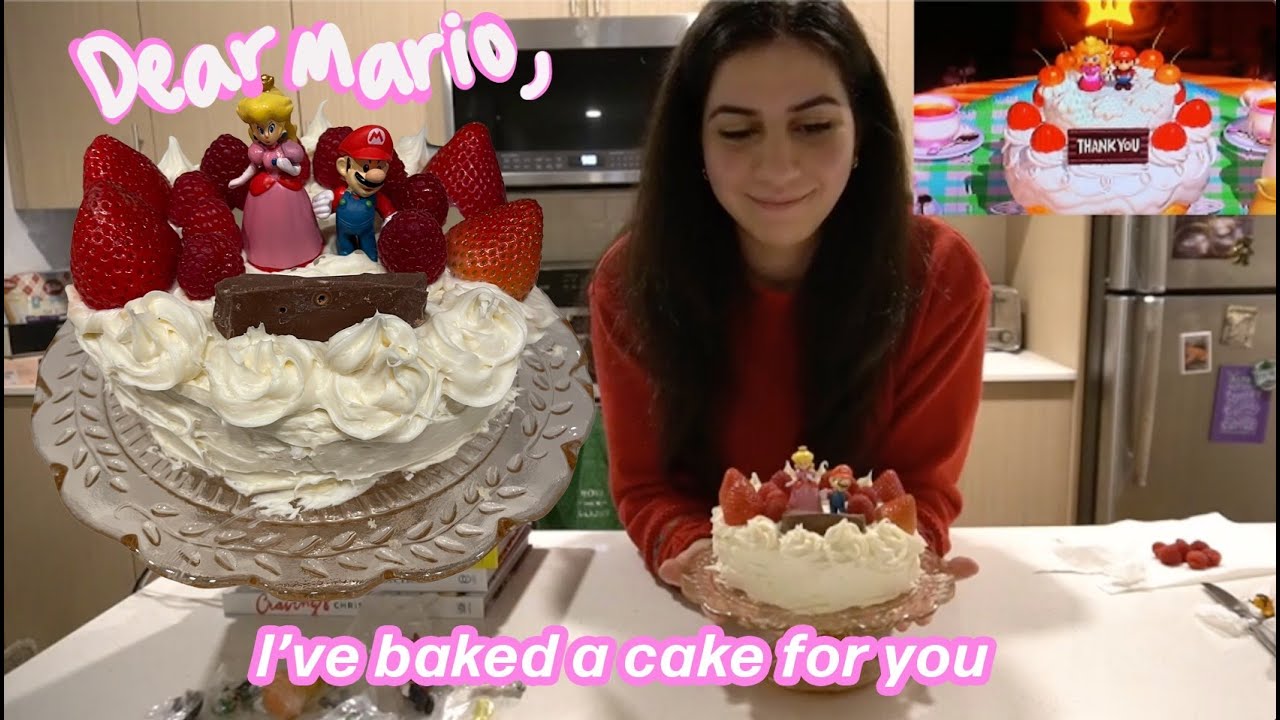 I recreated Peach’s cake from Super Mario 64 YouTube