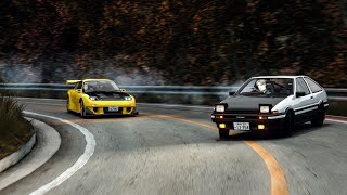 Who Would Win If Takumi and Keisuke Had A Rematch? #initiald #assettocorsa