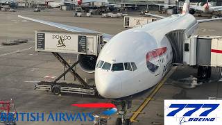 BRITISH AIRWAYS Boeing 777-300ER 🇬🇧 London Heathrow to Los Angeles 🇺🇸 [SHORT FLIGHT REPORT]