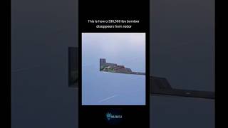 This ie how a 336,500 Ibs bomber disappears from radar #shorts