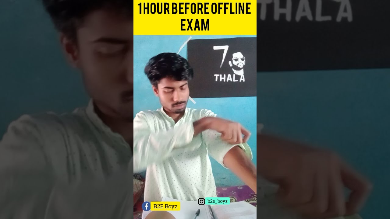 Exam Preparation Offline😮 Vs Online😅 | Comedy Video | Memes| 