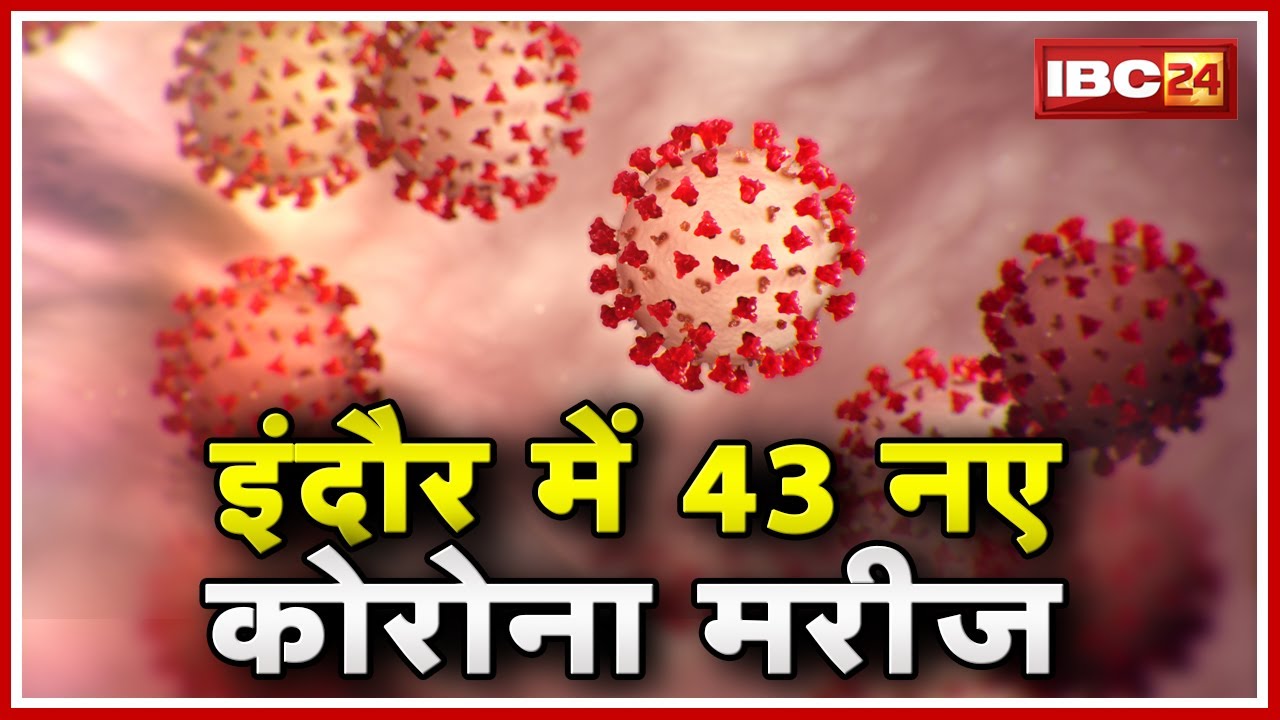 Indore में पिछले 24 घंटे में 43 New Corona Positive Case | जिले में मरीजों की संख्या 1611 हुई