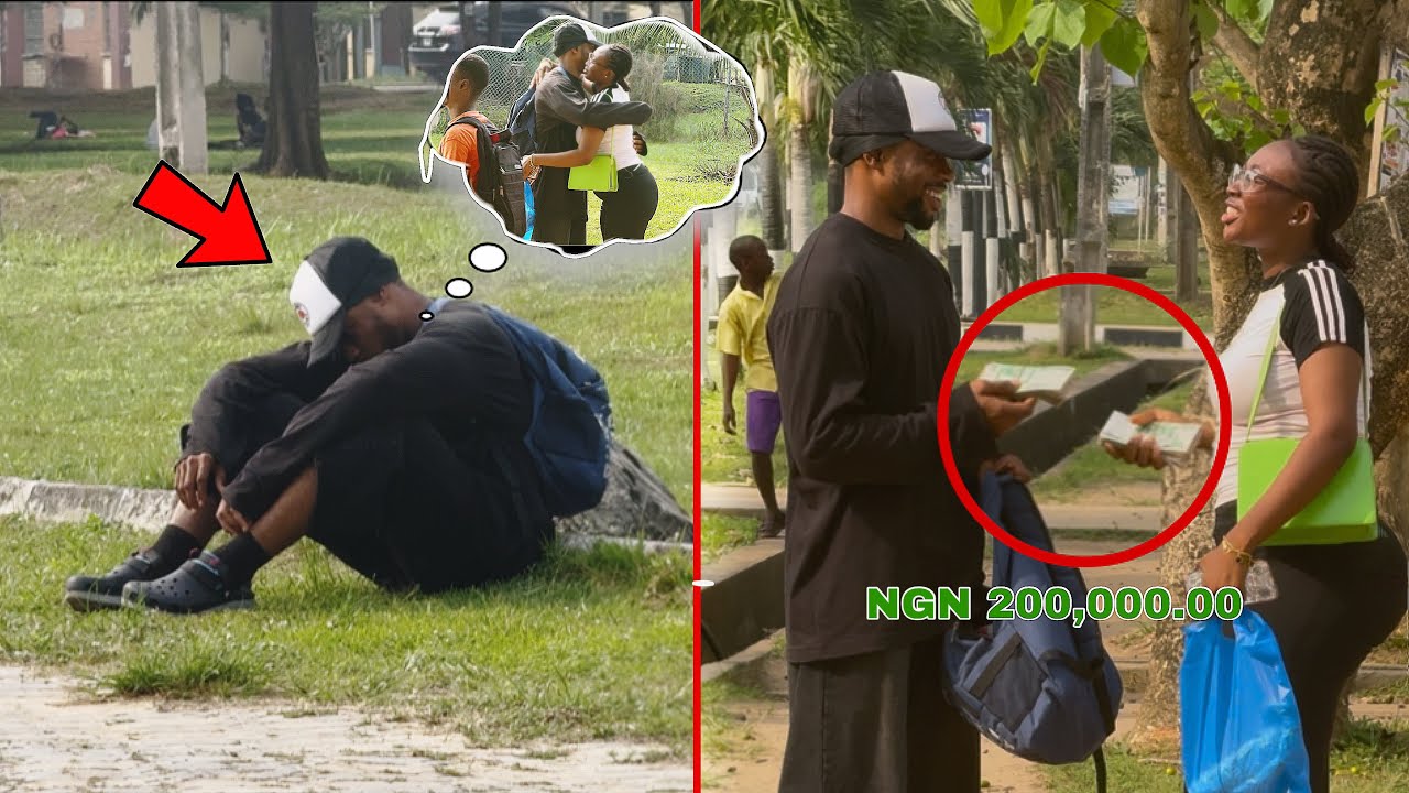 Депрессивный мужчина просит незнакомцев обнять его | Социальный эксперимент