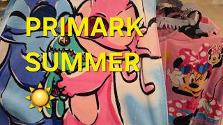 Primark Kids Summer Haul ☀️ Stitch Swimwear, Disney & Holiday Outfits!