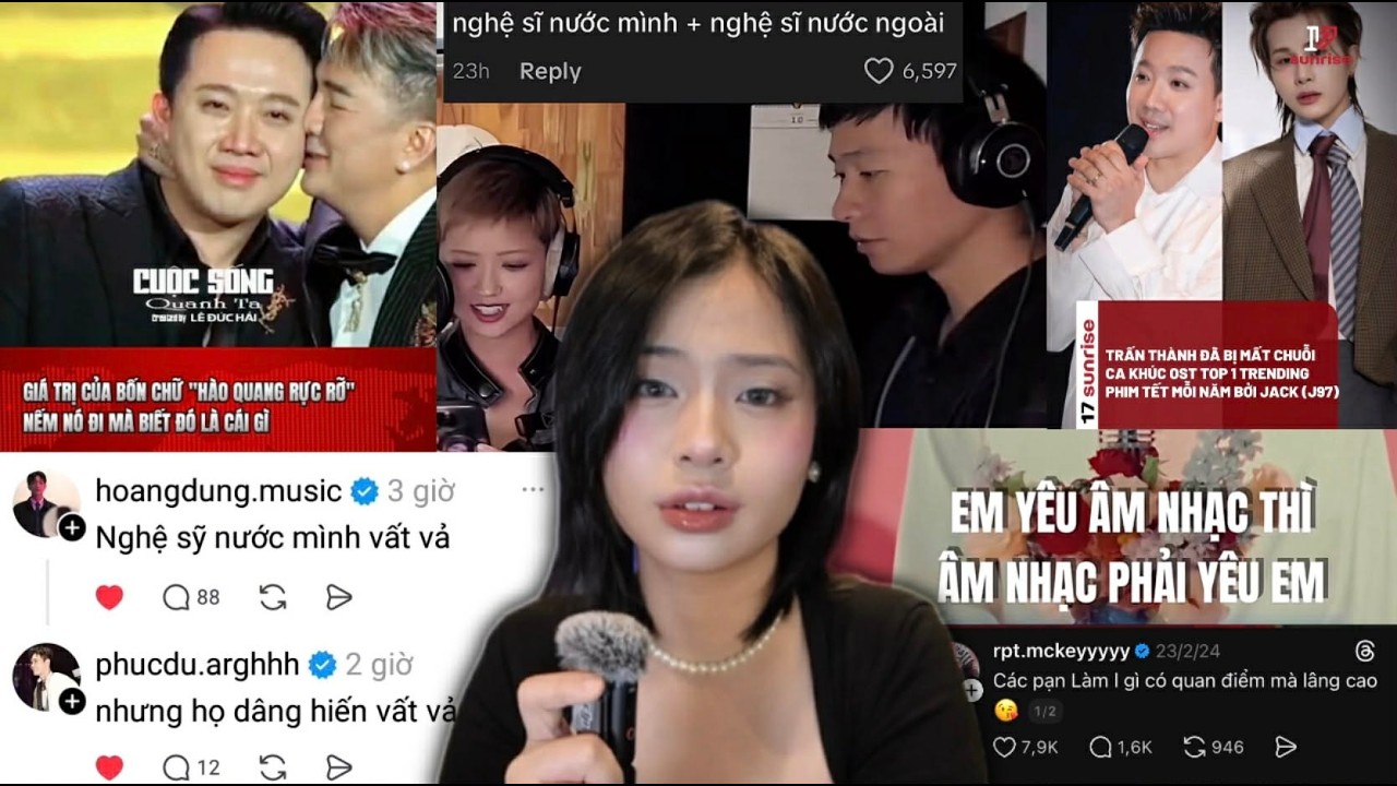 NGHỆ SĨ NƯỚC MÌNH VẤT VẢ (thấy bảo thế)