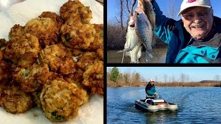 Low-Carb Fish Cakes a New Way (with the usual horseplay)