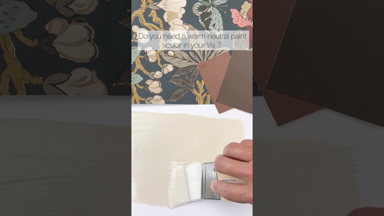 NATURAL LINEN by Sherwin Williams is a warm sophisticated neutral paint color for your space. 