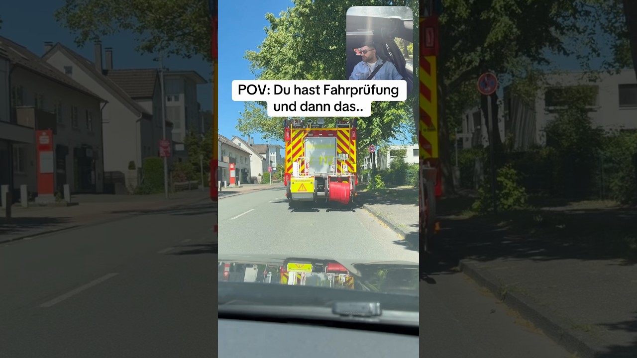 Pech oder Glück? #shorts #fahrschule #führerschein #fahrstunde