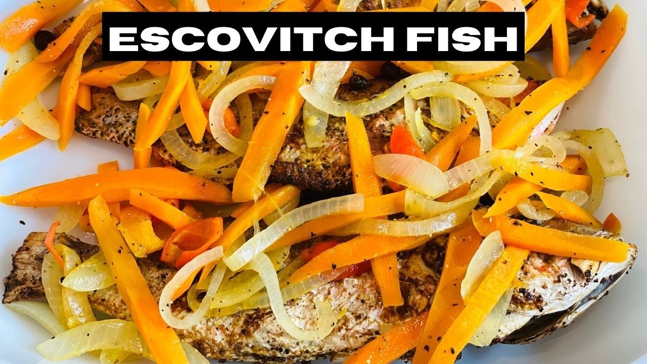 Jamaican Escovitch Fish / No Oil / Air Fryer / Must Try! YouTube