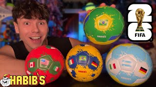 MINI BOLAS DA COPA NOVA PROMOÇÃO HABIB´S 2026