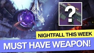 Destiny 2 Nightfall weapon this week: A MUST HAVE PvP weapon?