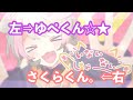 【ゆぺさら】いないいないニャー/左⇒ゆぺくん☆★ 右⇒さくらくん。【ちょこらび】