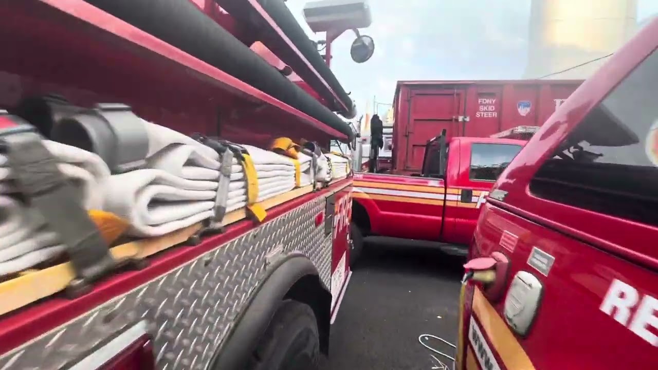 Very Quick Walk Around of FDNY SOC Command at Roosevelt Island