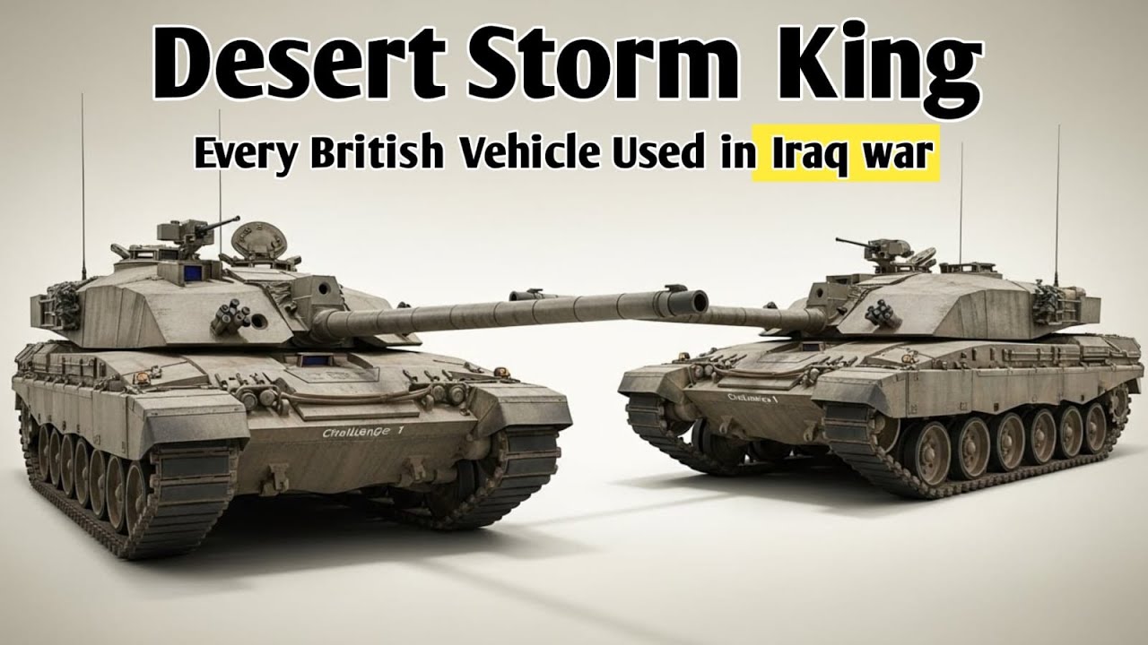 Every British Vehicle That Fought in the Iraq War – Full Lineup!