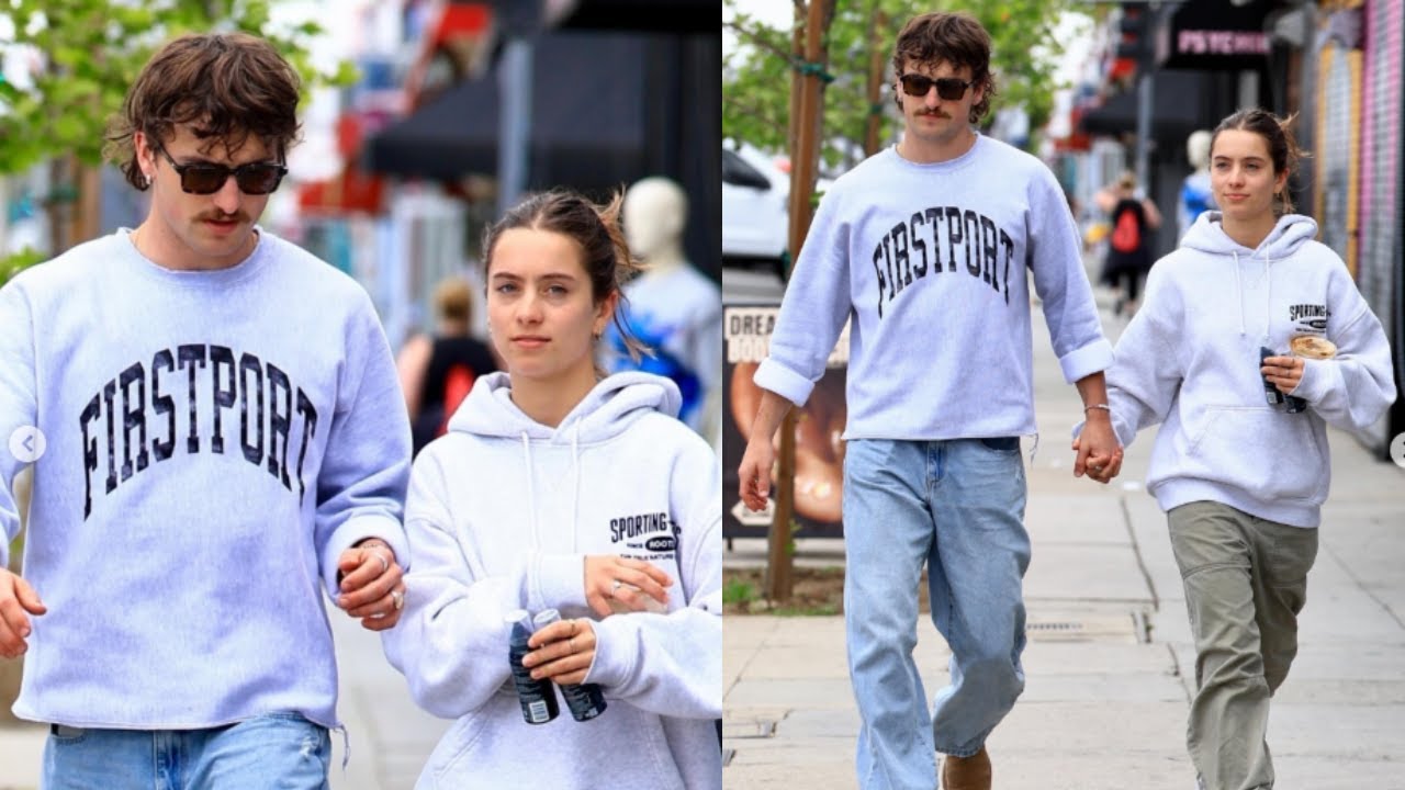 Benson Boone & Maggie Thurmon Visit Piercing Studio in LA – Cute Couple Moment!