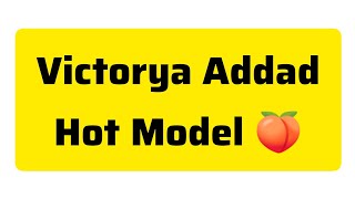 Victorya Addad Beautiful American Curvy Girl Model Bio Instagram Model