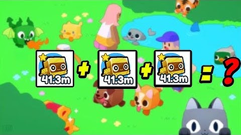 What Happens When You Fuse 3 Golden Robots | Pet Simulator X