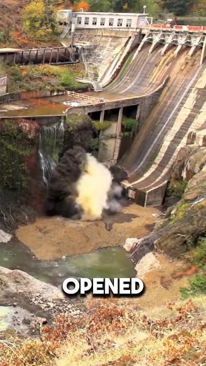 When a dam that has been closed for years is opened
