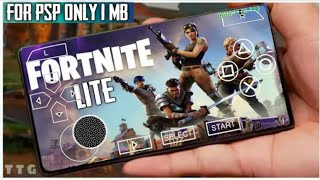Fortnite mobile lite in PSP for Android ||Active gamers screenshot 4