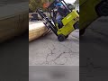 フォークリフトで荷下ろし中の落下破損事故07 #Shorts