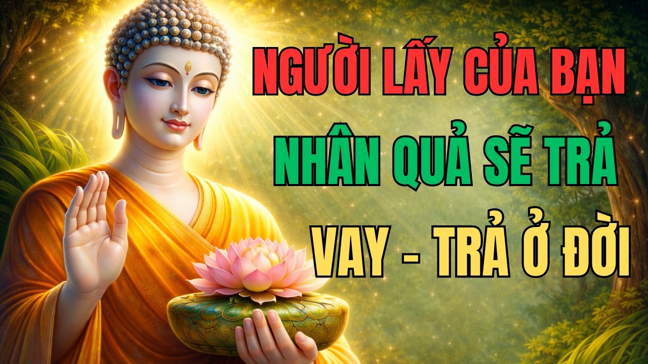 Người Lấy Của Bạn – Nhân Quả Sẽ Trả Lại | Phật Dạy Về Vay Trả Ở Đời |Luật Nhân Quả Thức Tỉnh