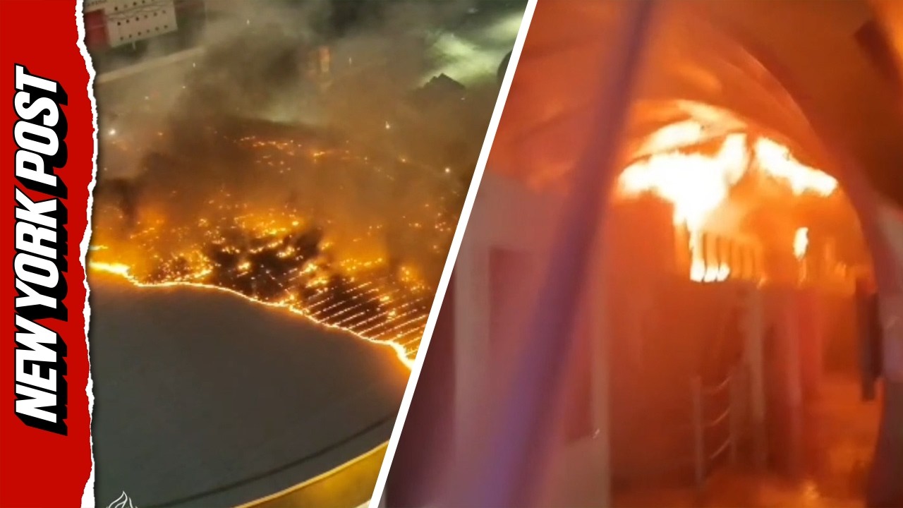 Flames Sweep Through Brazilian Olympic Stadium: Watch the Dramatic Footage