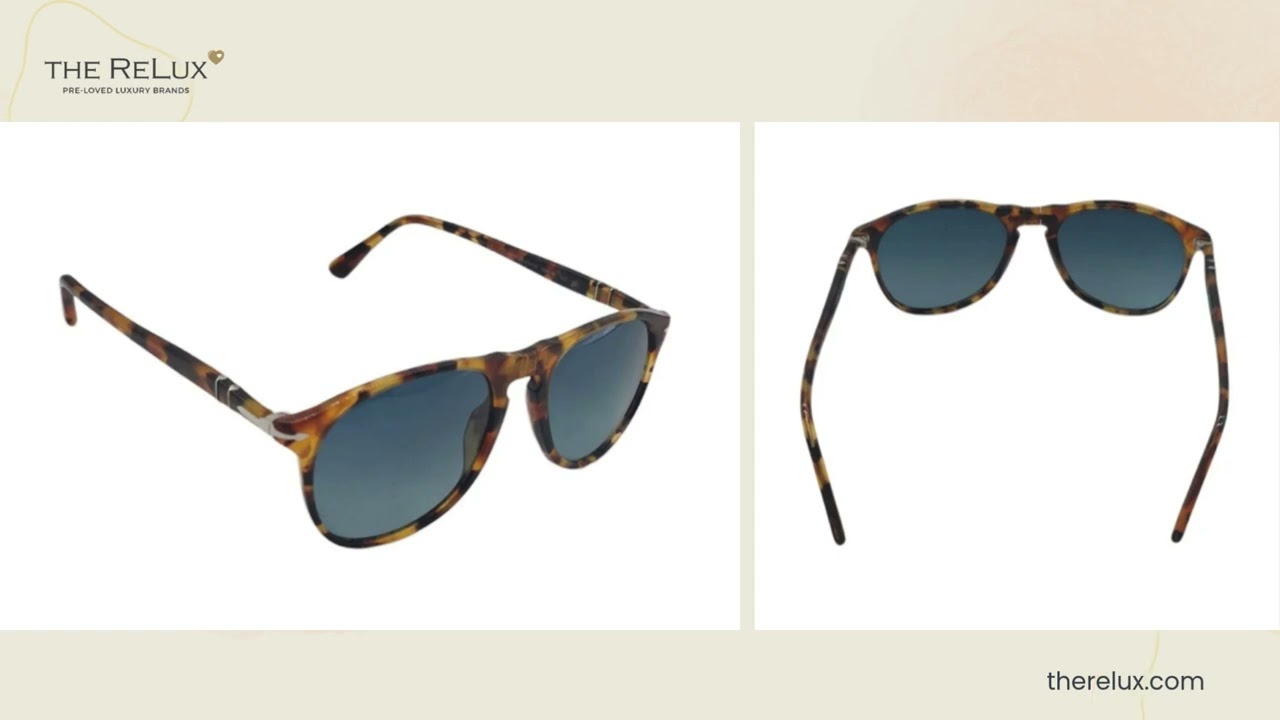 Persol TerraMadre 1052 / S3 Round Keyhole Bridge Sunglasses | The Relux