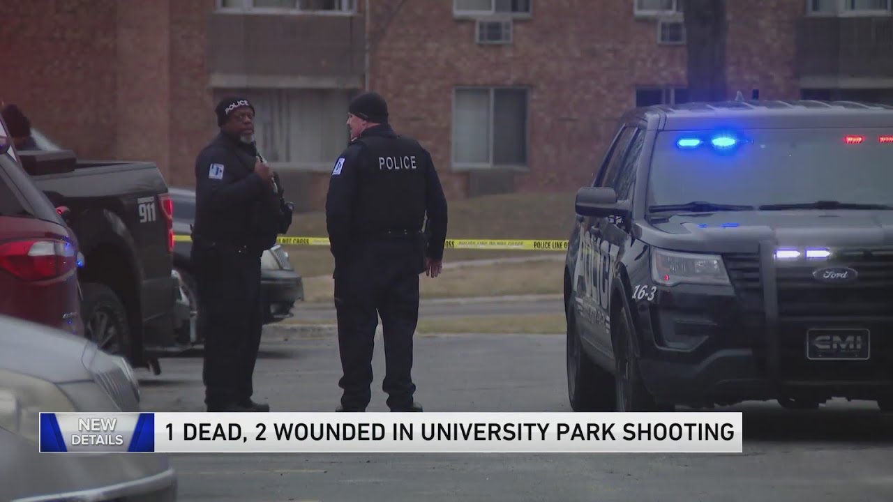 1 dead, 2 hurt in triple shooting at University Park apartment complex