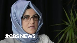Fiancée of slain journalist Jamal Khashoggi calls Biden's trip to Saudi Arabia "a betrayal"