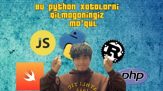Python dasturlash tili ko'nikmalari 2-qism