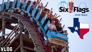 I Got Stuck In Dallas So I Went To Six Flags Over Texas Vlog 2023