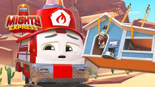 The Dog House Flies Away Mighty Express Clips Cartoons For Kids