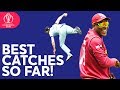 Stokes, de Kock, Cottrell | BEST CATCHES So Far | ICC Cricket World Cup 2019