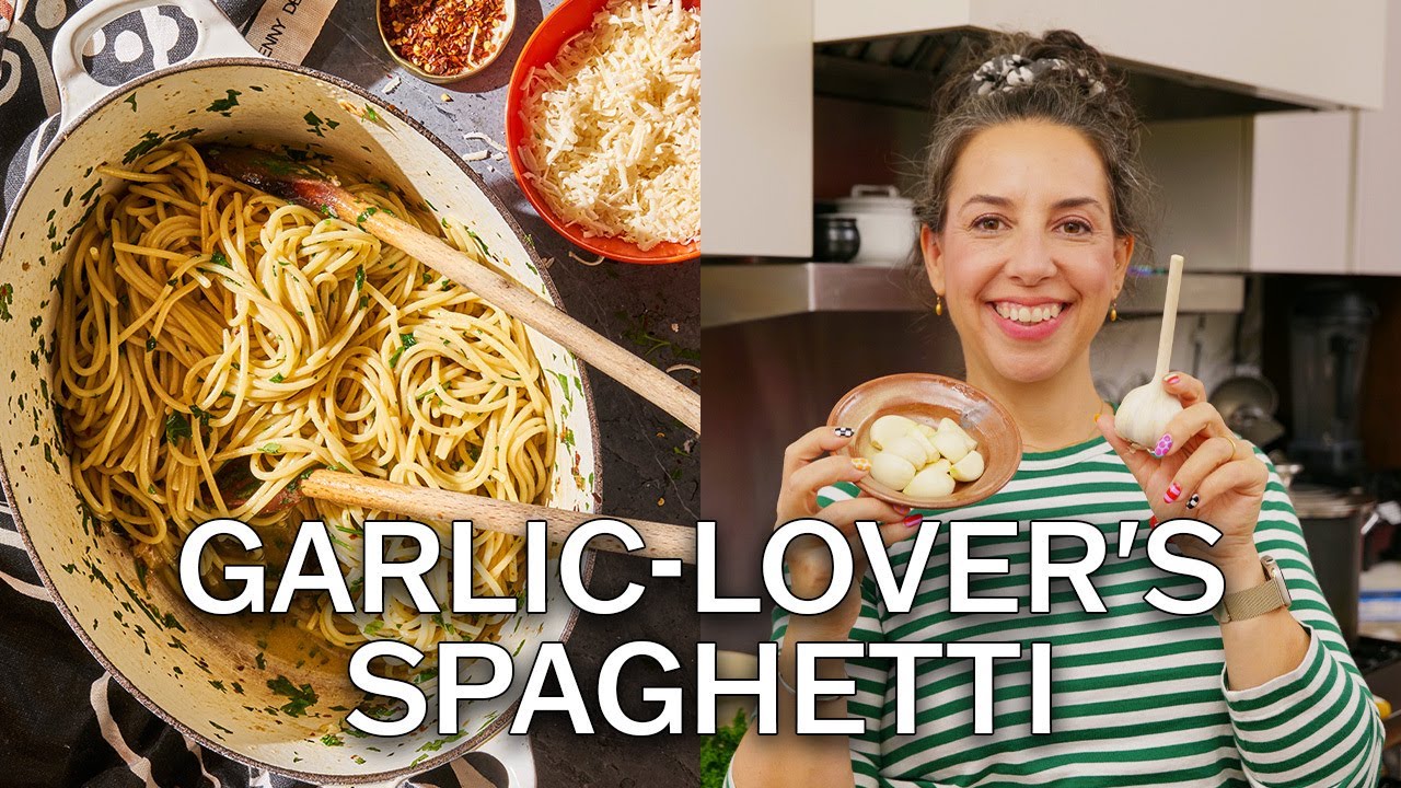 Carla Makes Spaghetti Aglio e Olio - YouTube