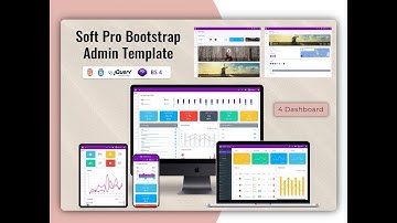 Bootstrap Admin Dashboard With Admin Theme – Soft Pro
