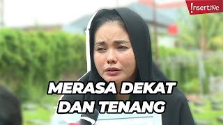 Alami Anxiety, Karina Ranau Pilih ke Makam Suami Tenangkan Diri